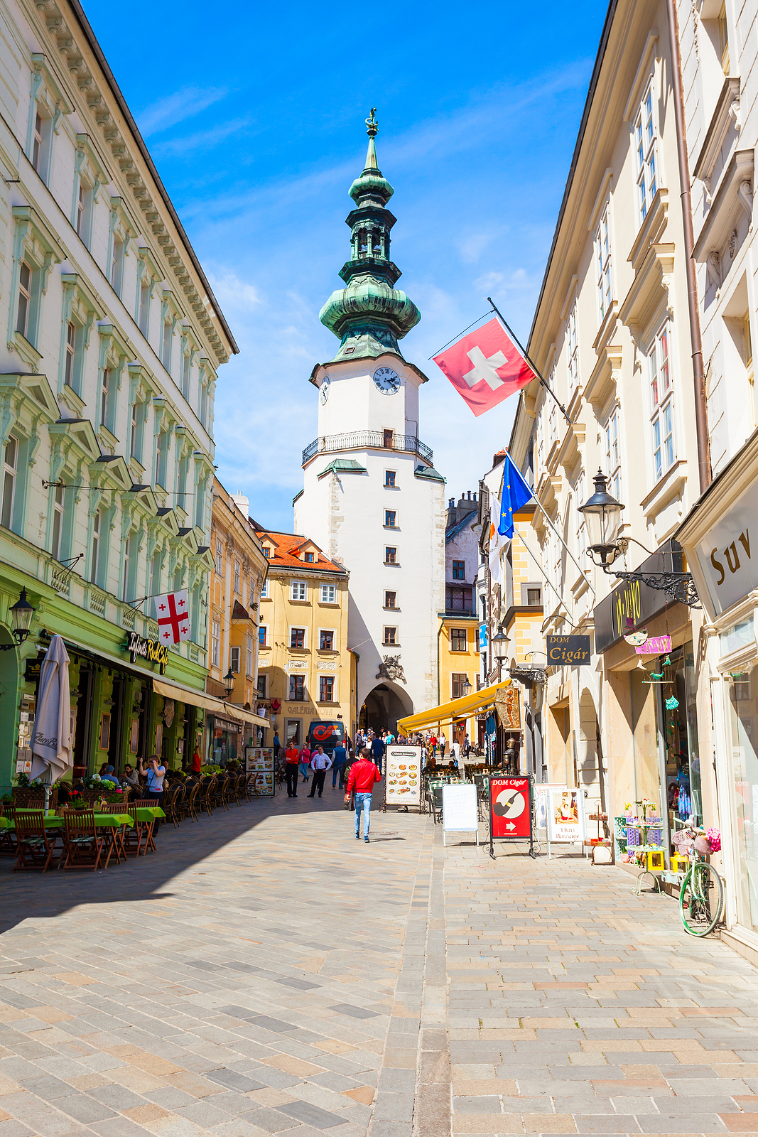 Old Town beyond the main square